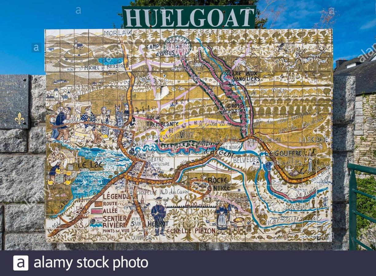 Huelgoat Chambres D'Hotes Kültér fotó